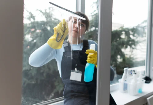Nettoyage de vitres intérieures et extérieures à Bailleau-le-Pin